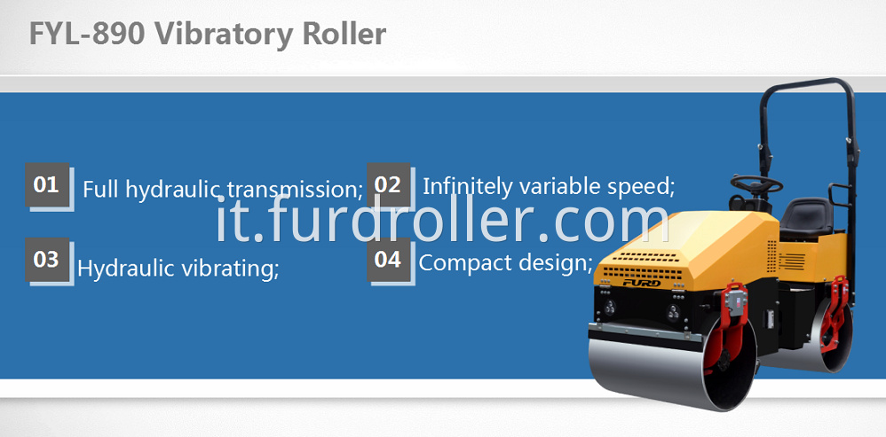 Tandem Vibratory Roller